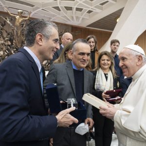 Meeting with Pope Francis, Rome